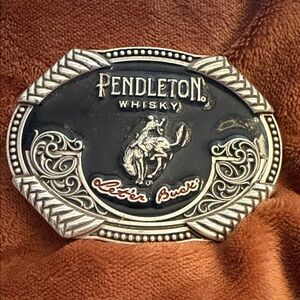 Montana Silversmiths Black and Silver Western Belt Buckle